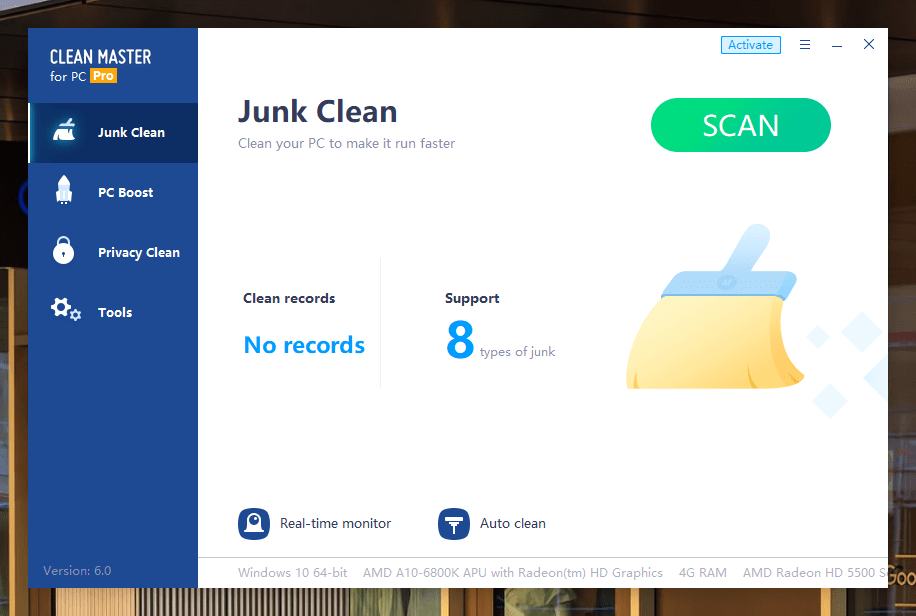 Clean master 6.0 activation